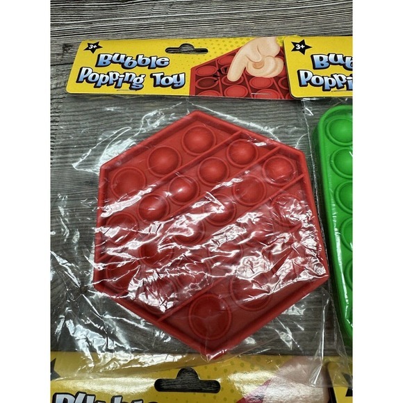 Push Popit Lot New Silicone Sensory Fidget Toy Bubble Poppers Stress Relief‎ 3+ - Picture 6 of 13